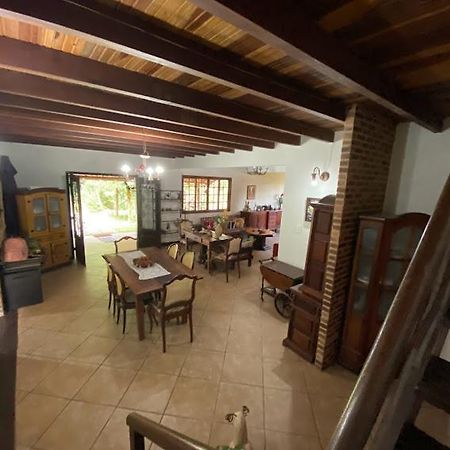 Lumiar Chale Colonial Lareira Deck Para Beira Rio Particular E Reservado Area De Lazer Pertinho Centro Do Bairro エクステリア 写真