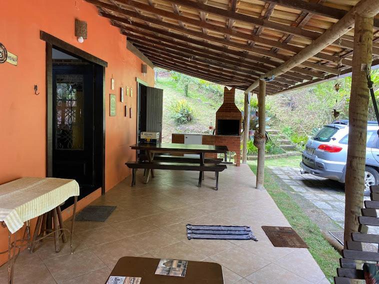 Lumiar Chale Colonial Lareira Deck Para Beira Rio Particular E Reservado Area De Lazer Pertinho Centro Do Bairro エクステリア 写真