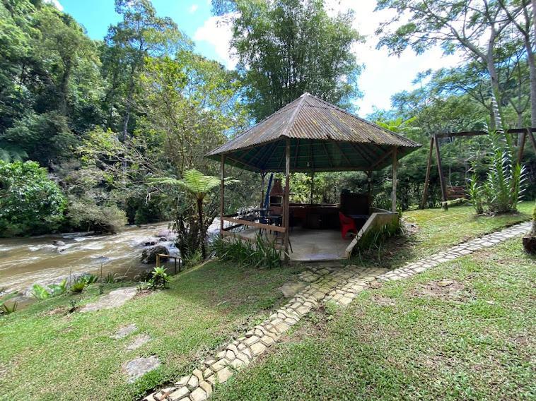 Lumiar Chale Colonial Lareira Deck Para Beira Rio Particular E Reservado Area De Lazer Pertinho Centro Do Bairro エクステリア 写真